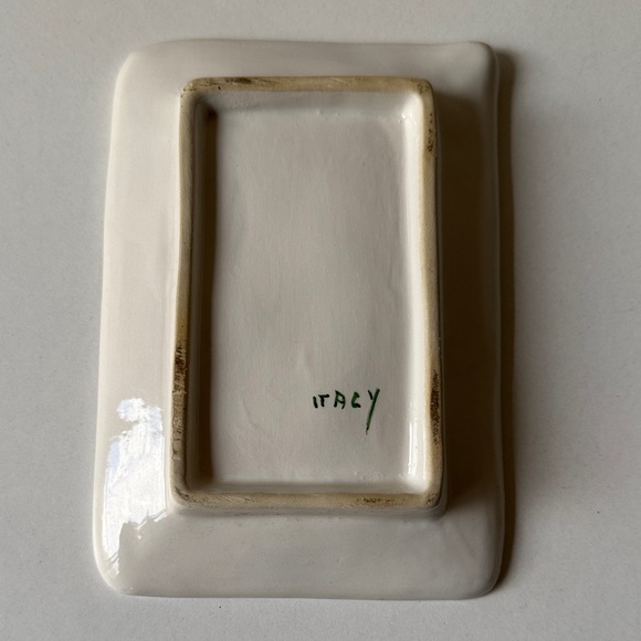 Vintage bundle of Elegant Floral Ceramic Tray, dishes, vintage pictures - Picture 10 of 14